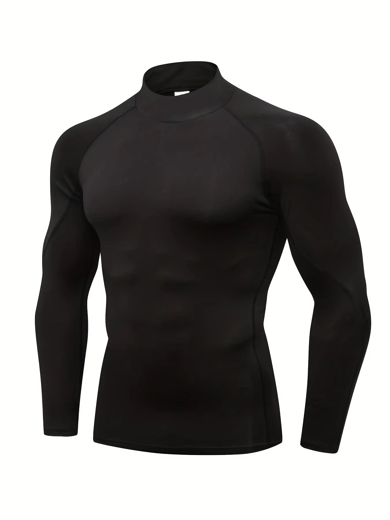 Men'S Compression Shirts Long Sleeve Athletic Workout Tops Gym Undershirts Active Sports Baselayers