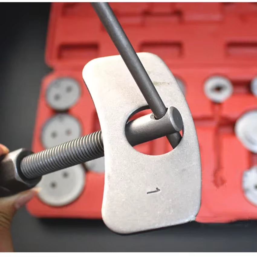 12Pcs/Set Disc Brake Caliper Wind Back Tool Kit with Magnetic Disc Brake Caliper Piston Pad Car Repair Tool Set Herramientas
