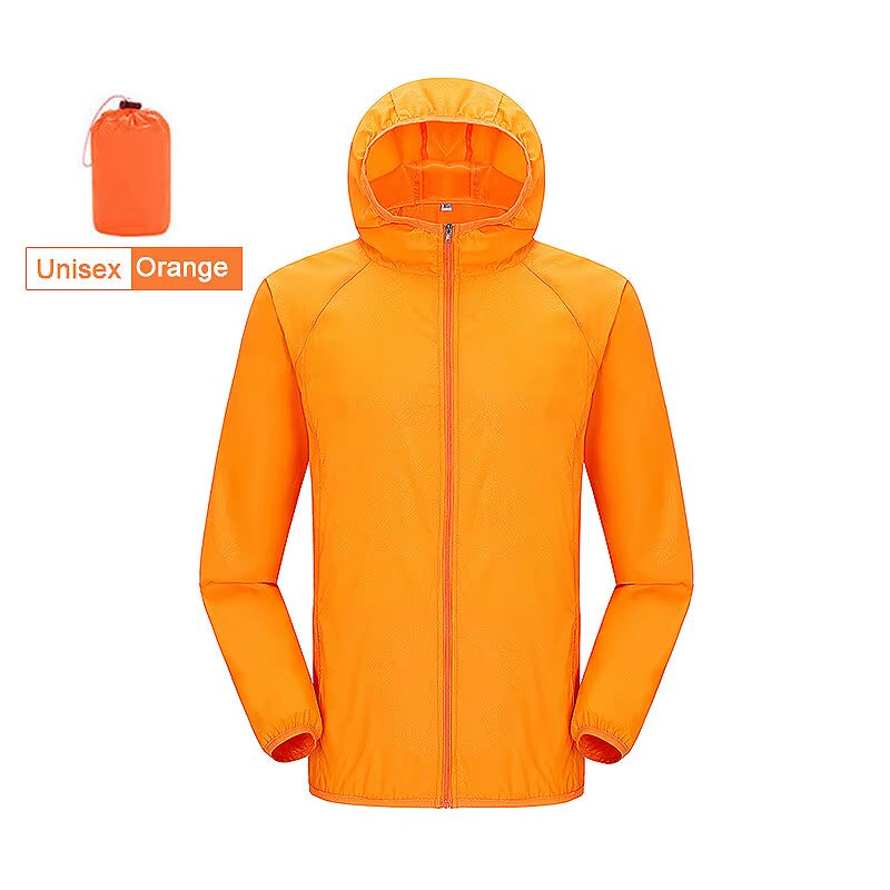 Unisex Hiking Jacket Men Women Waterproof Quick Dry Camping Windbreaker Trekking Fishing Rain Coat Outdoor anti UV Clothes