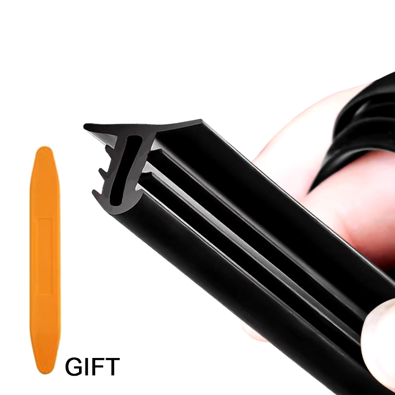 Car Accessories Car Noise Insulation Seal Strips Automobile Rubber Dashboard Strips Auto Windshield Sealing Gap Stickers Sound